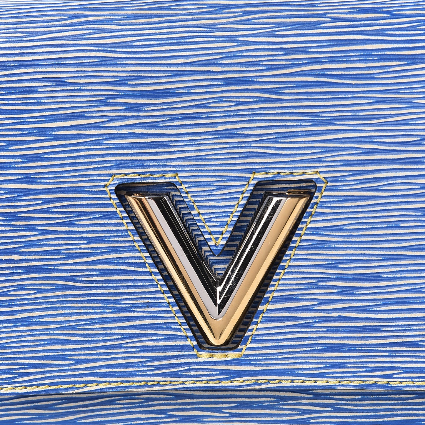 Epi Twist Shoulder Bag PM Denim Light