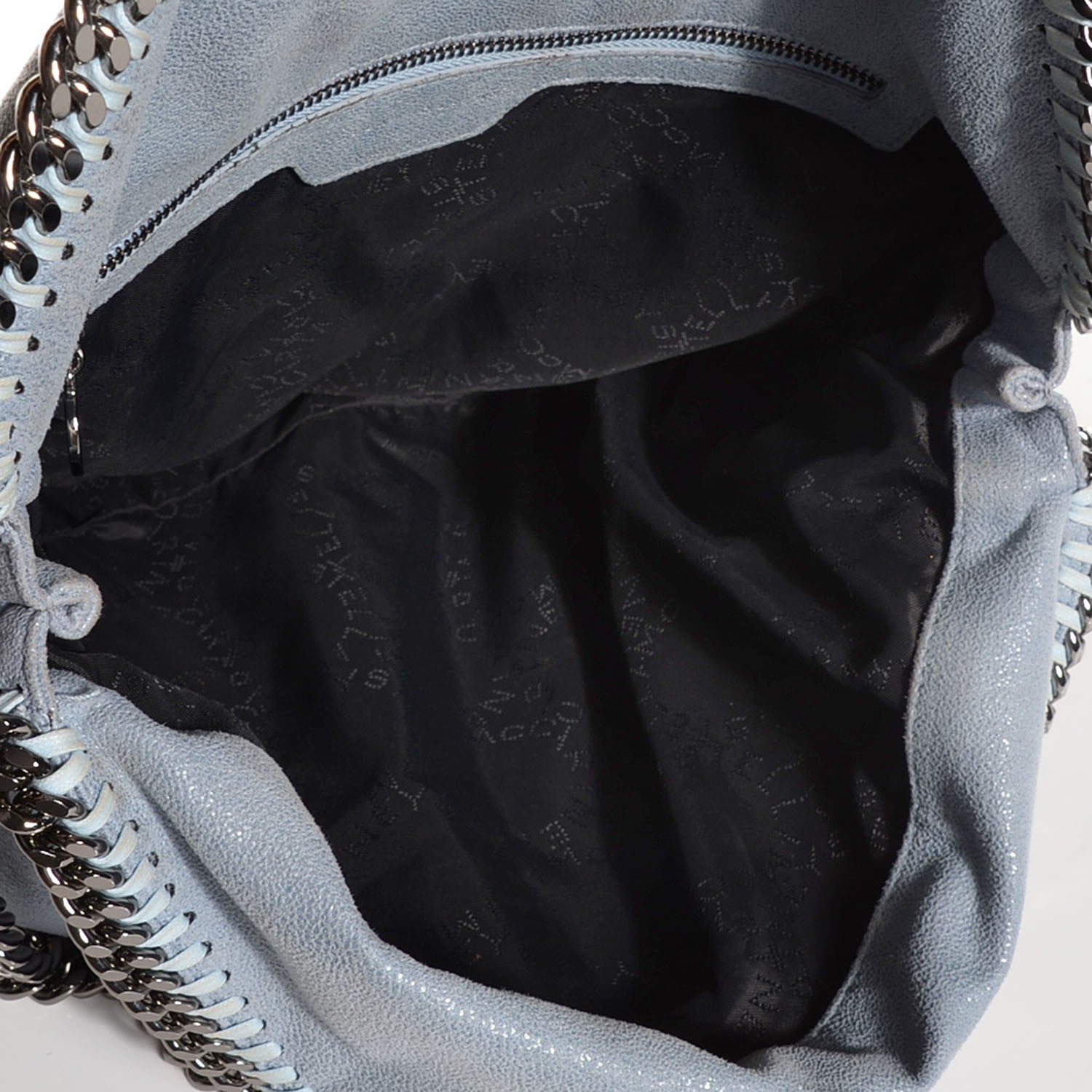 Stella McCartney Shaggy Deer Small Falabella Tote Duck Blue 5 of 7