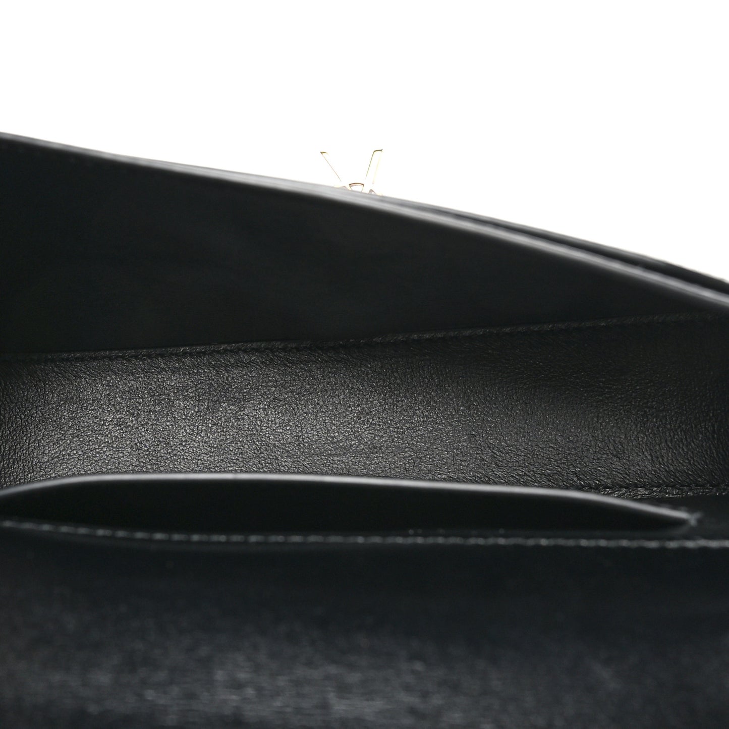Box Calfskin Mini Voltaire Shoulder Bag Black