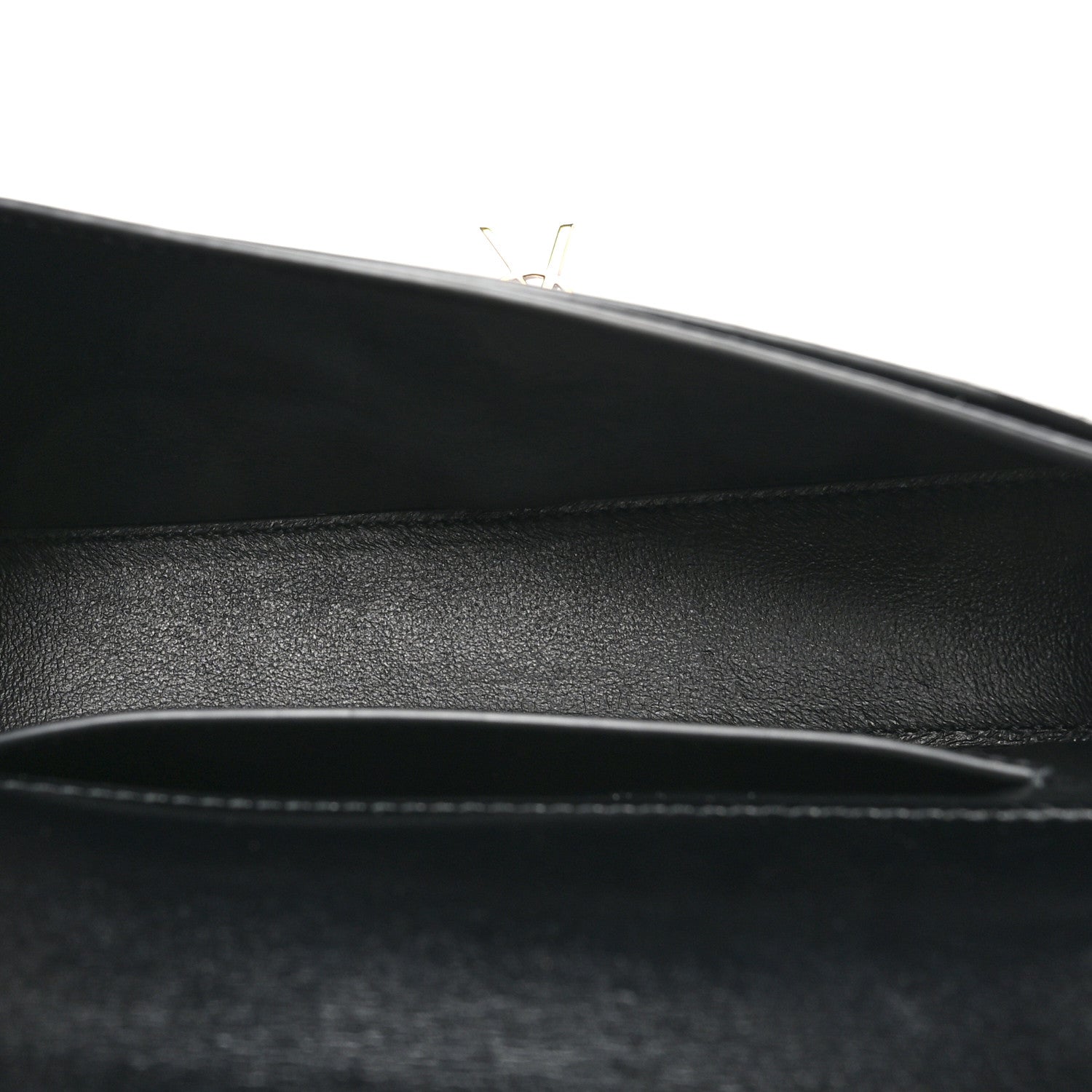 Saint Laurent Box Calfskin Mini Voltaire Shoulder Bag Black 5 of 10