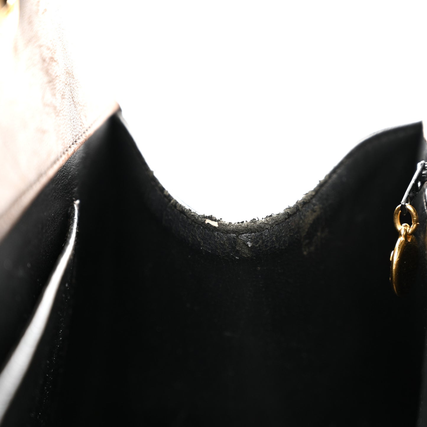 Patent Quilted Grand Shopping Tote GST Black