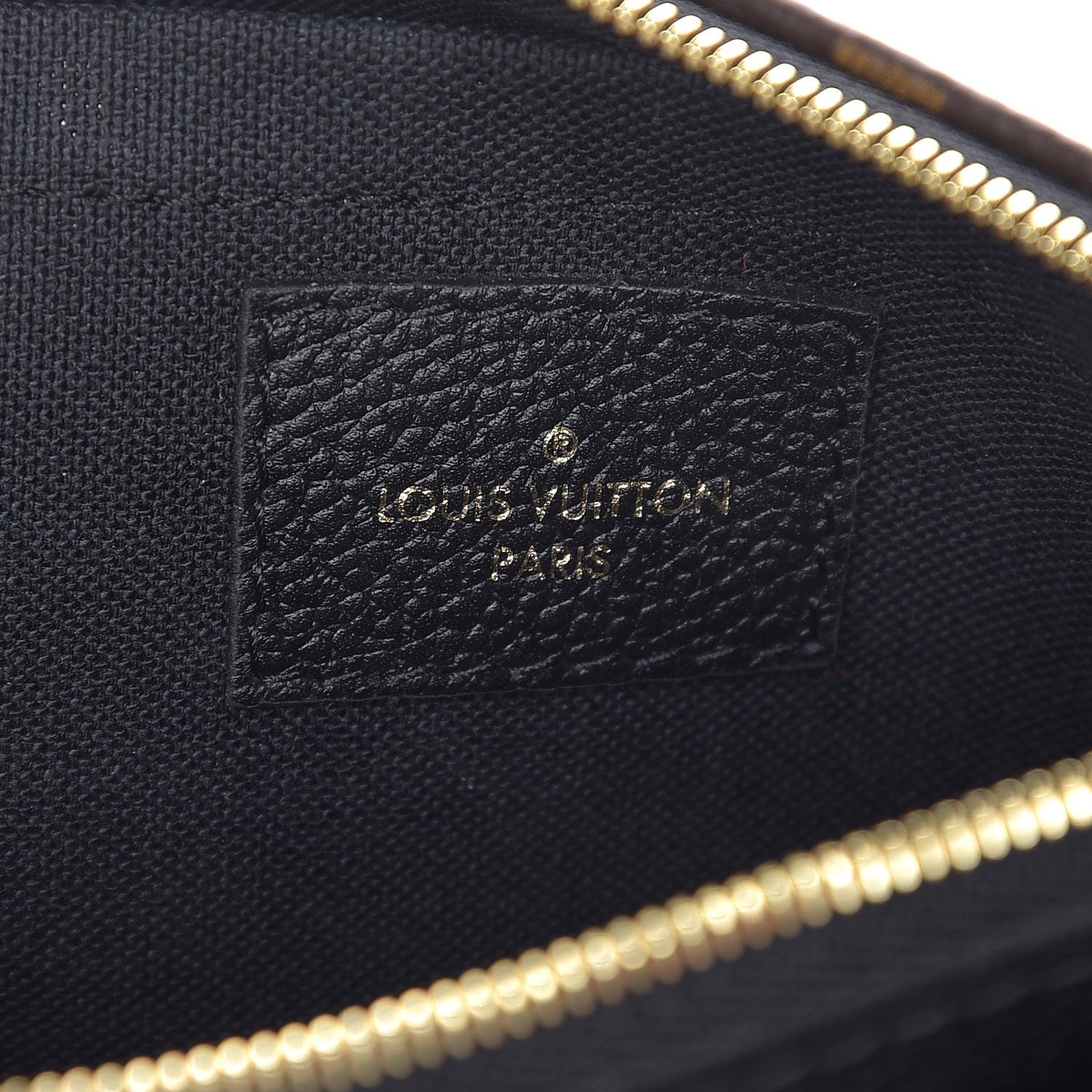 Louis Vuitton Monogram Pallas Clutch Black 6 of 9