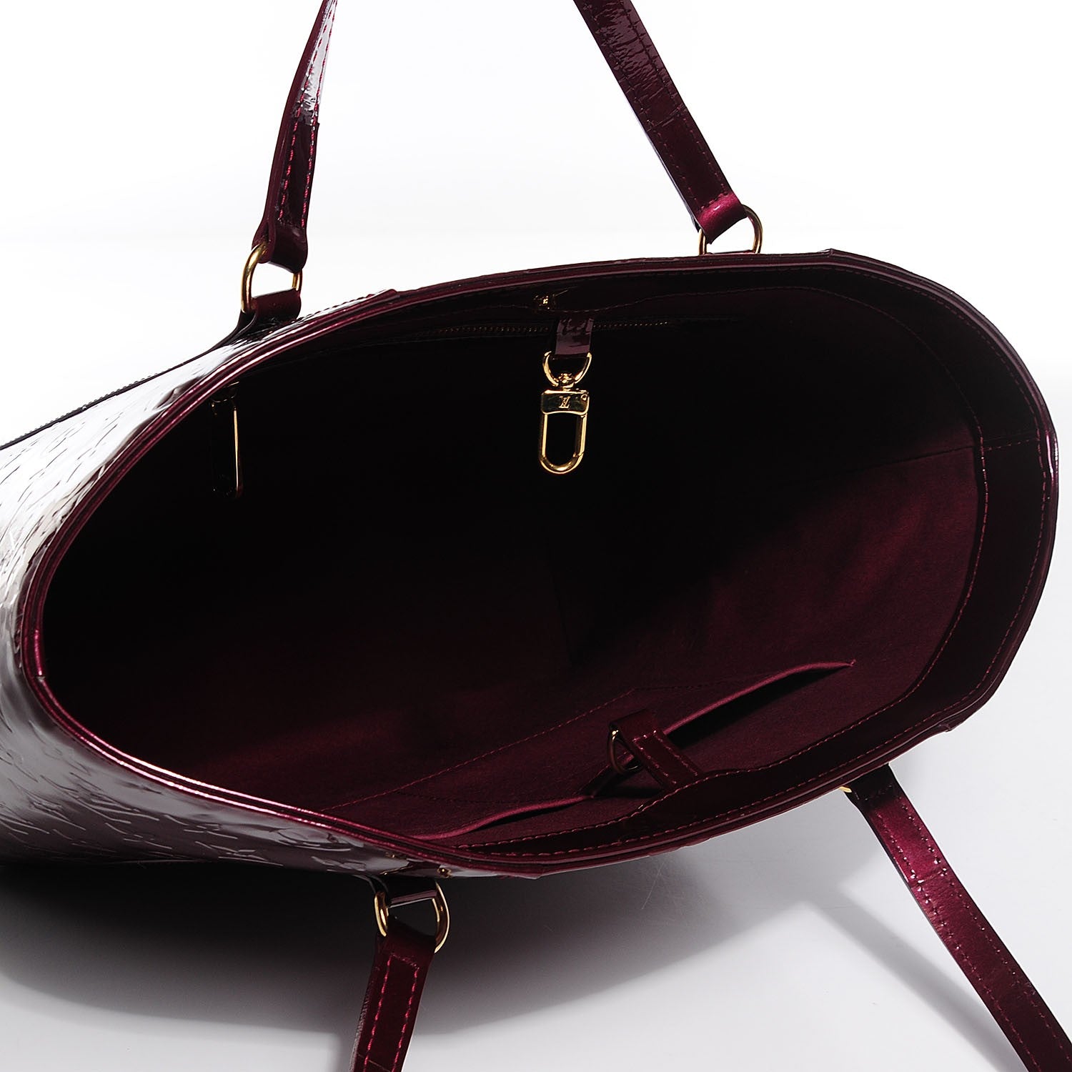 Louis Vuitton Vernis Avalon GM Rouge Fauviste 5 of 7