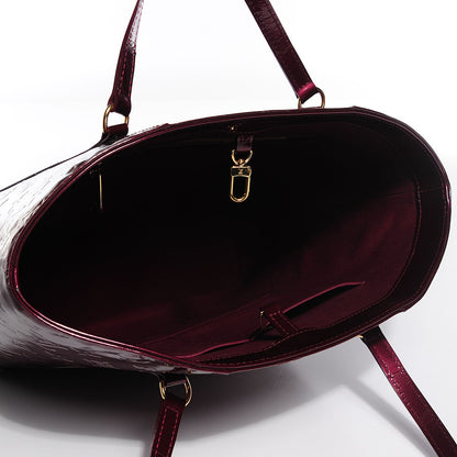 Louis Vuitton Vernis Avalon GM Rouge Fauviste 5 of 7