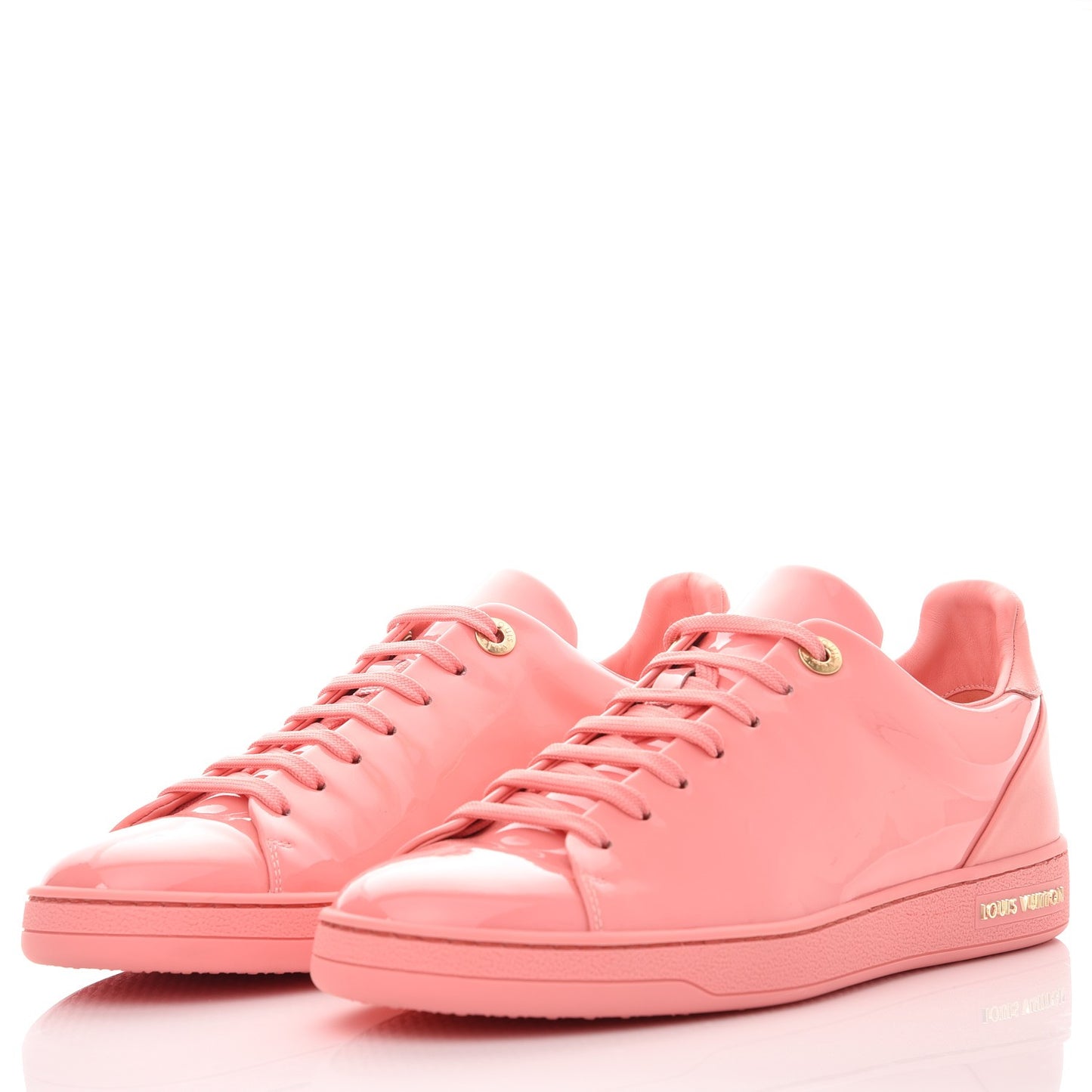 Patent Calfskin Frontrow Sneakers 39.5 Rose
