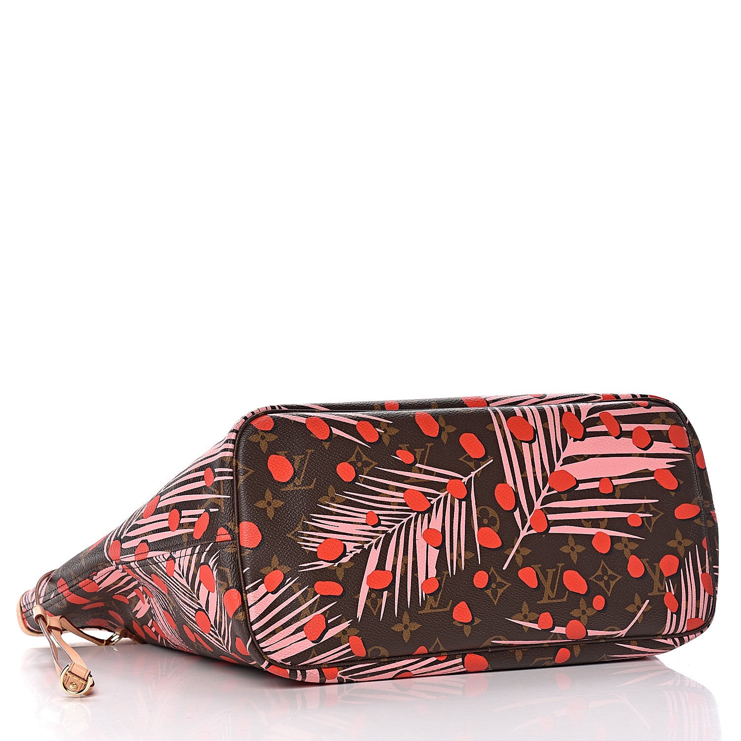 Louis Vuitton Monogram Jungle Dots Neo Neverfull MM Sugar Pink Poppy 5 of 10