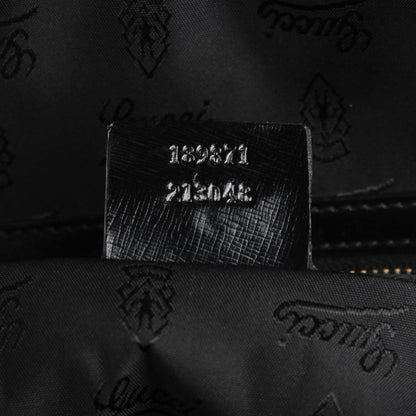 Gucci Dialux Pop Bamboo Handle Tote Black 7 of 16
