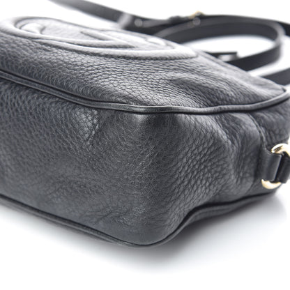 Gucci Pebbled Calfskin Small Soho Disco Bag Black 10 of 11