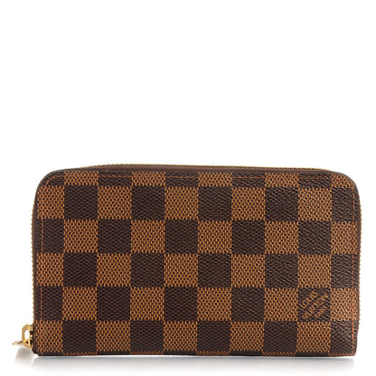 Louis Vuitton Damier Ebene Zippy Compact Wallet 1 of 7