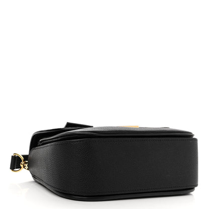Louis Vuitton Grained Calfskin Vivienne NM Black 4 of 9