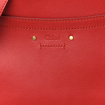 Chloe Calfskin Suede Mini Roy Bag Earthy Red 10 of 12