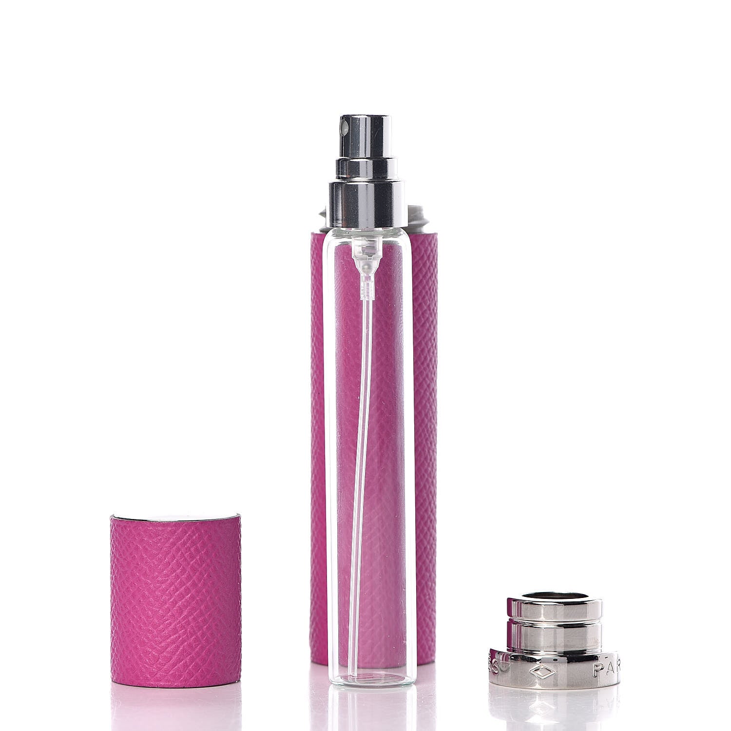 Hermes Epsom Atomizer Refillable Bottle and Case Magnolia 6 of 7