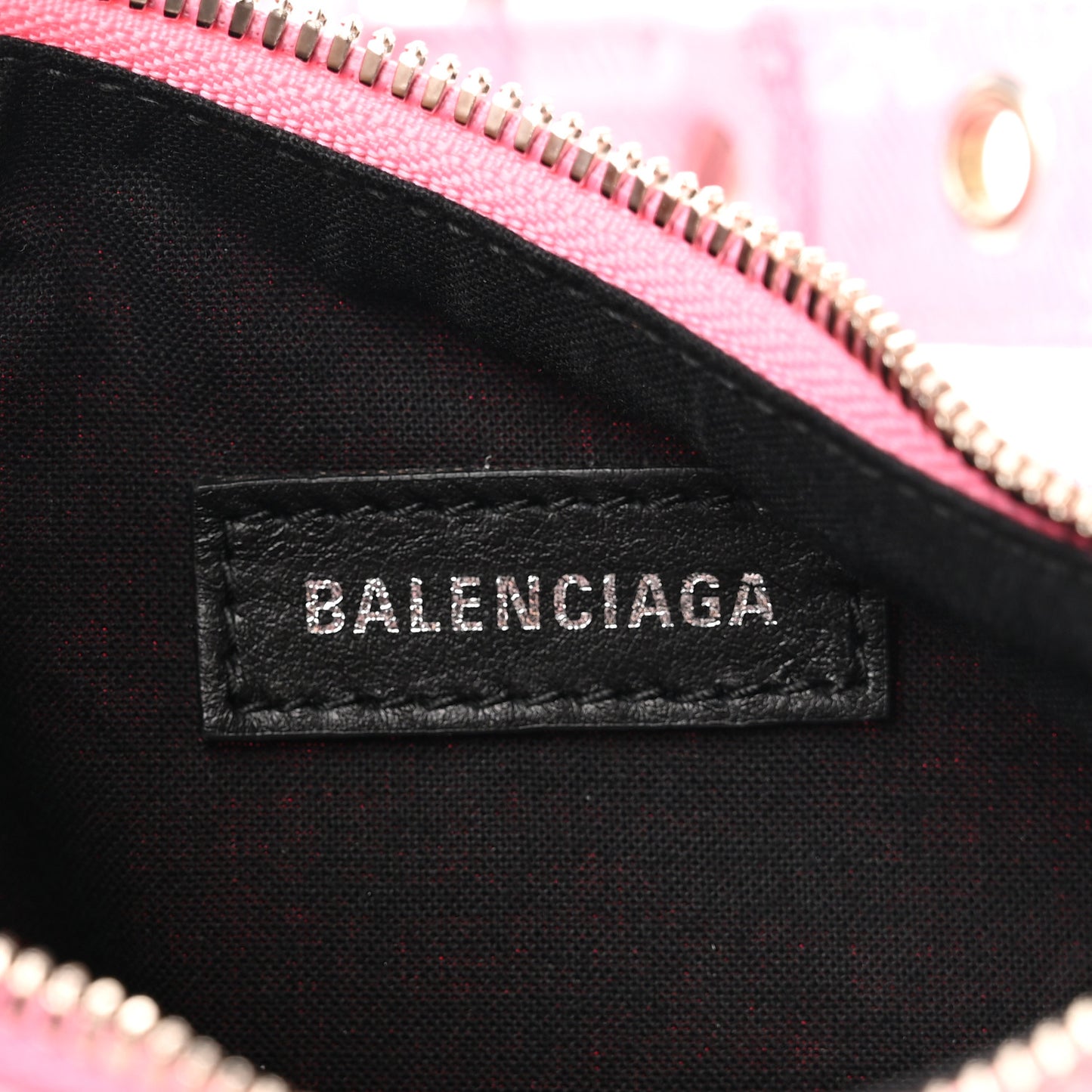 Denim BB Monogram Le Cagole Shoulder Bag XS Pink