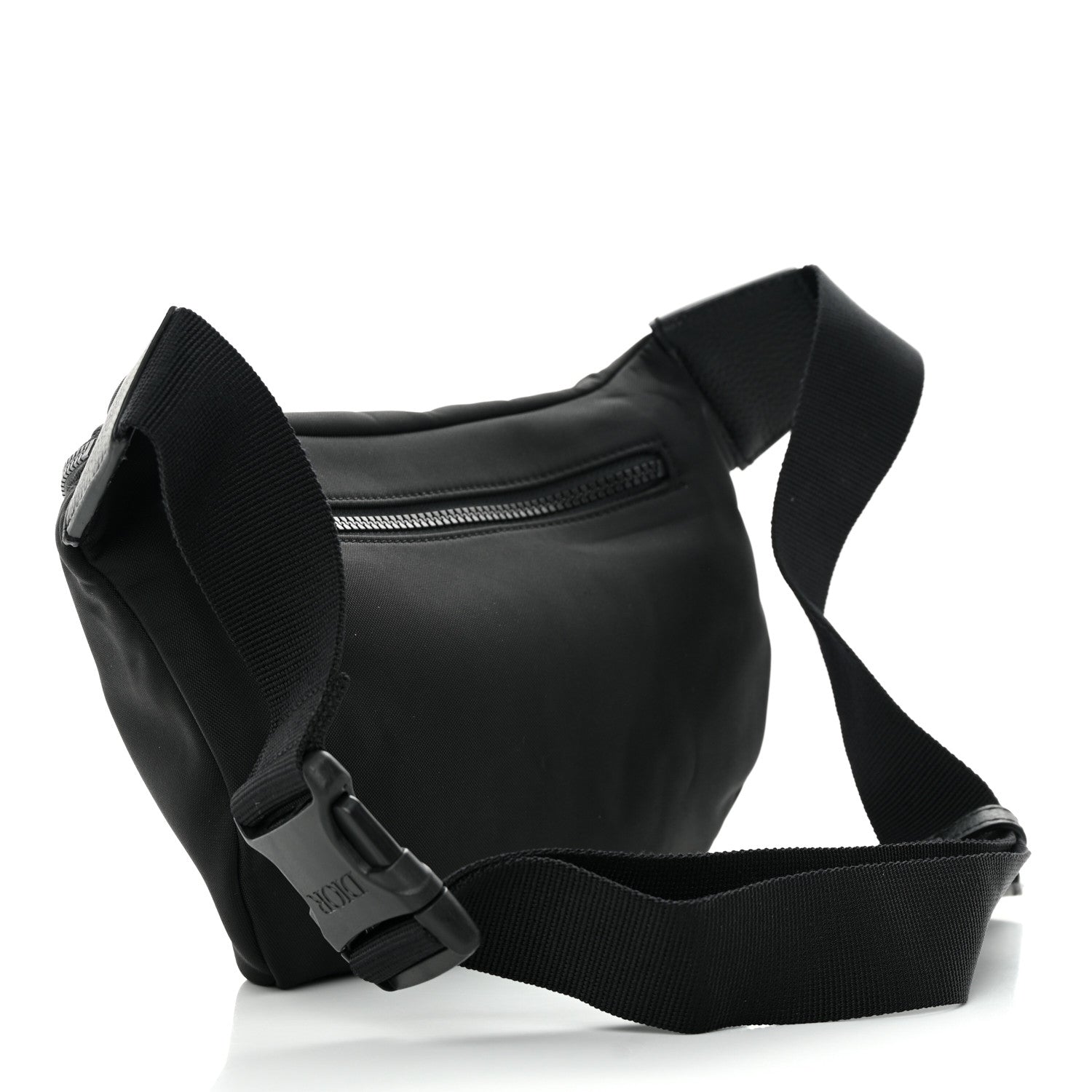 Christian Dior X KAWS Nylon Calfskin Bee Belt Bag Black 3 of 12
