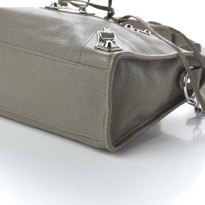 Balenciaga Chevre Silver Metallic Edge Hardware City Gris Taupe 8 of 11