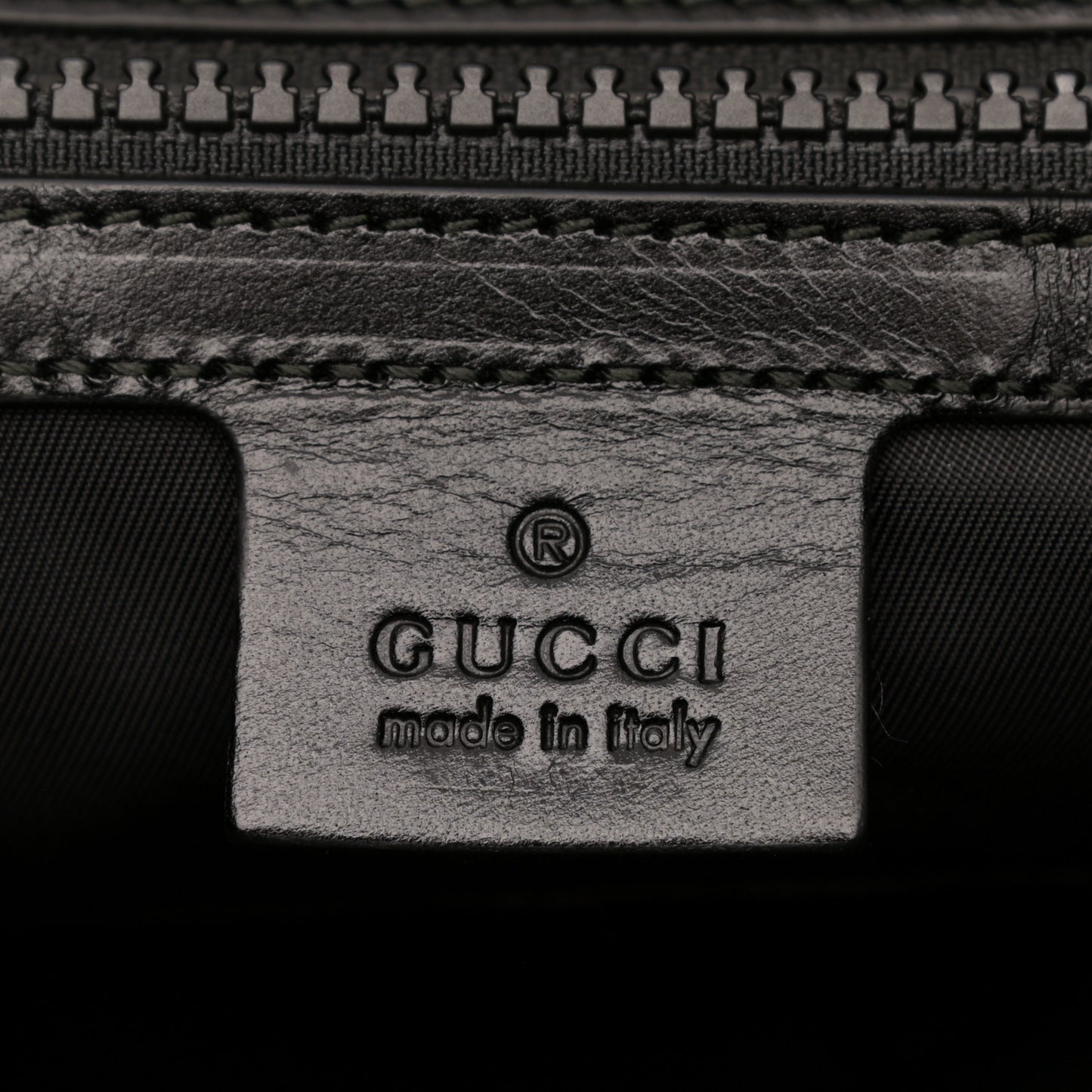 Techno Canvas GucciGhost Double Buckle Backpack Black New Acquamarine