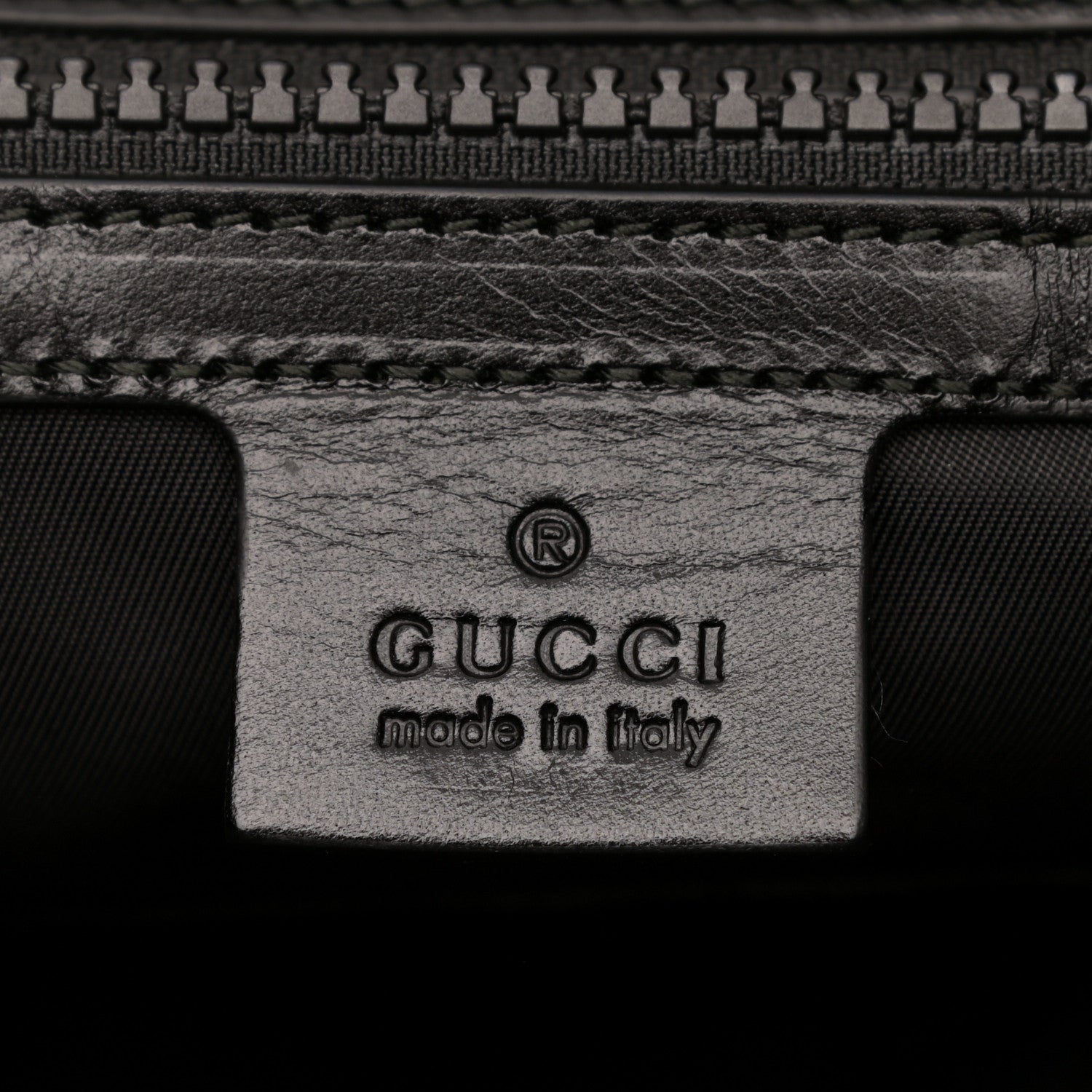 Gucci Techno Canvas GucciGhost Double Buckle Backpack Black New Acquamarine 6 of 8
