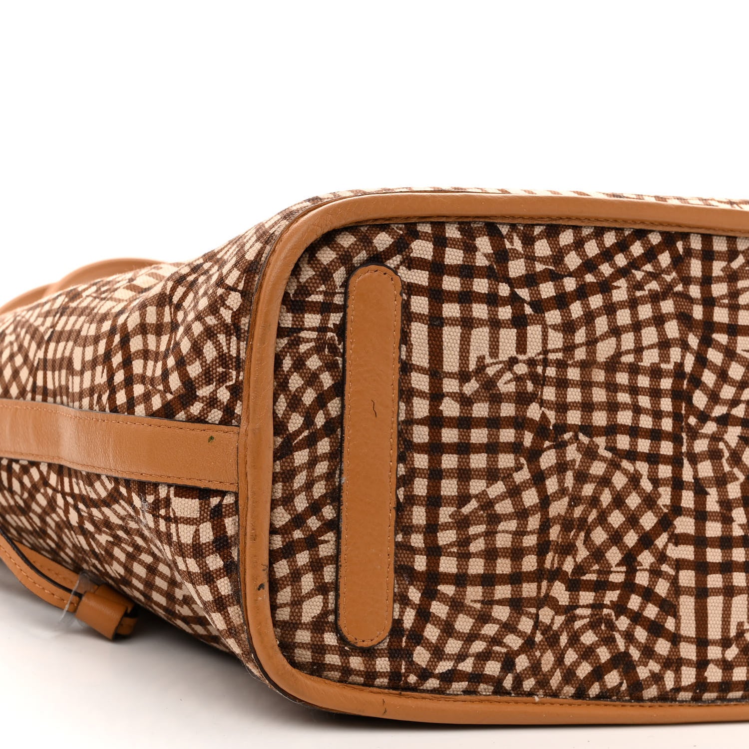 MCM Visetos Medium Liz Reversible Shopper Tote Cognac 13 of 18