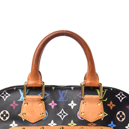Louis Vuitton Monogram Multicolor Alma Black 12 of 13