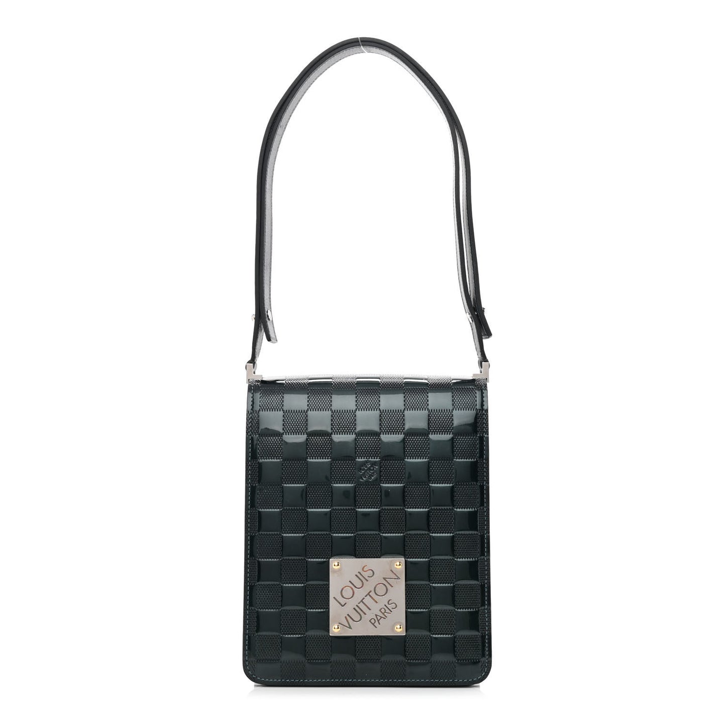Damier Vernis Club Bag Black