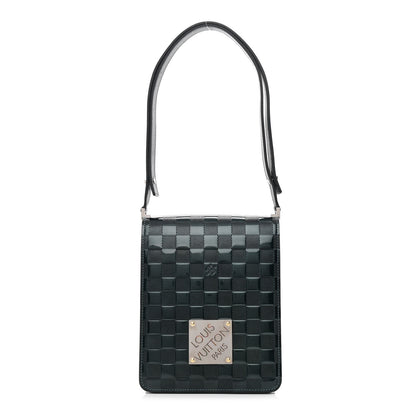 Louis Vuitton Damier Vernis Club Bag Black 3 of 13