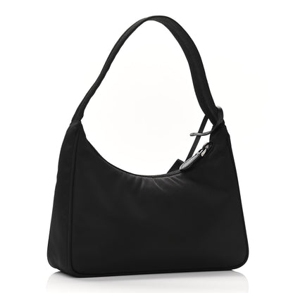 Prada Tessuto Nylon Mini Re-Edition 2000 Bag Black 3 of 9