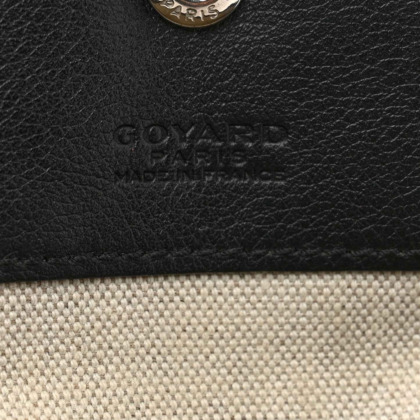 Goyardine Pouch Black
