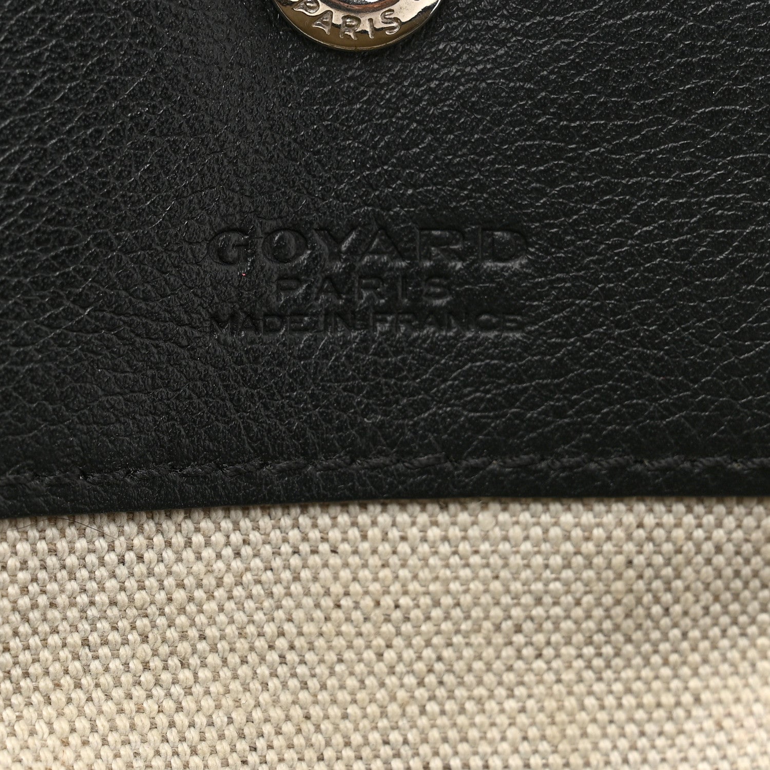 Goyard Goyardine Pouch Black 6 of 6
