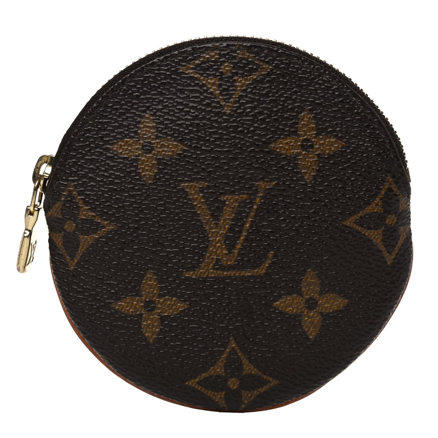 Monogram Round Coin Purse