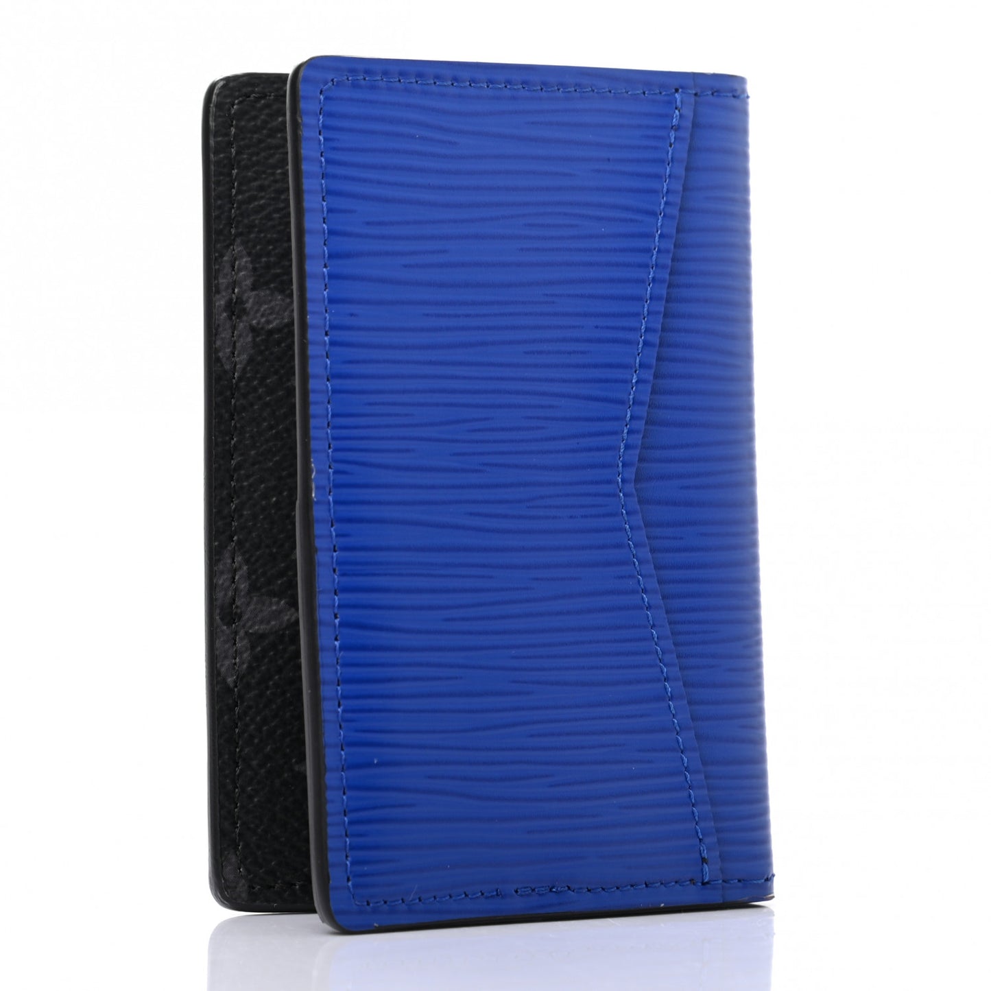 Epi Monogram Eclipse Pocket Organizer Blue