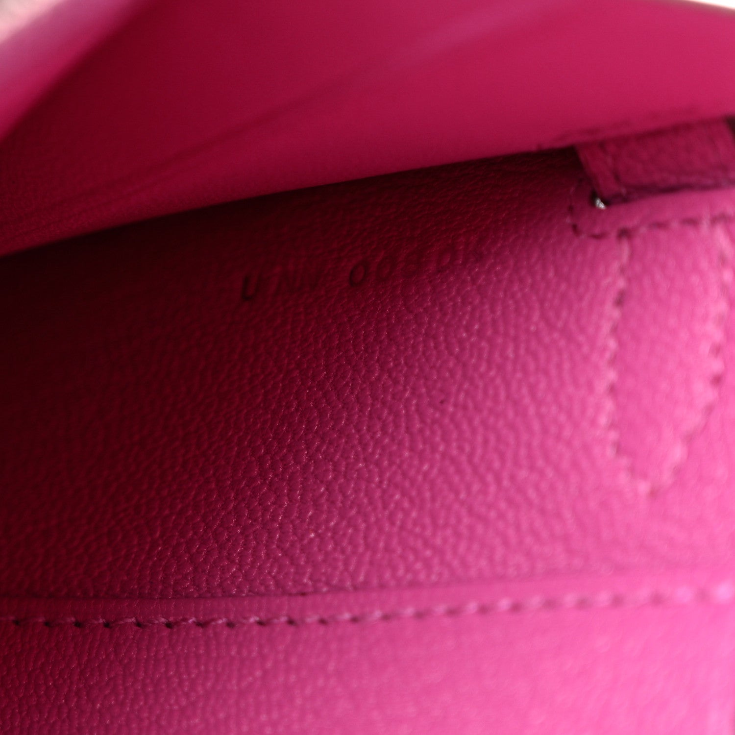 Hermes Chevre Mysore Kelly Wallet To Go Magnolia 7 of 8