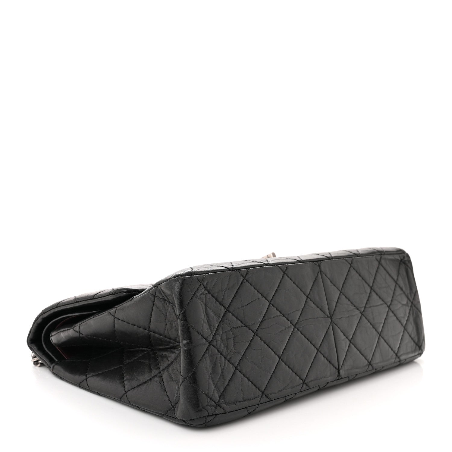 Chanel Aged Calfskin Quilted 2.55 Reissue 226 Flap Black 4 of 14