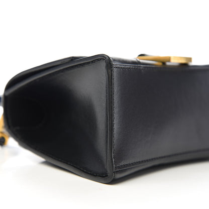 Balenciaga Shiny Box Calfskin Hourglass Top Handle Bag XS Black 11 of 14