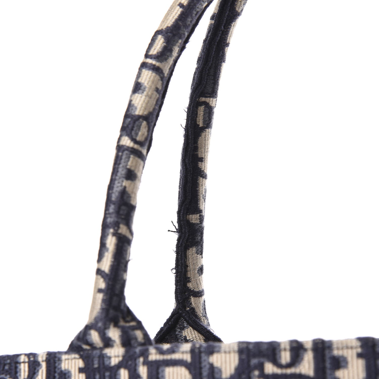 Christian Dior Oblique Book Tote Blue Multicolor 10 of 11