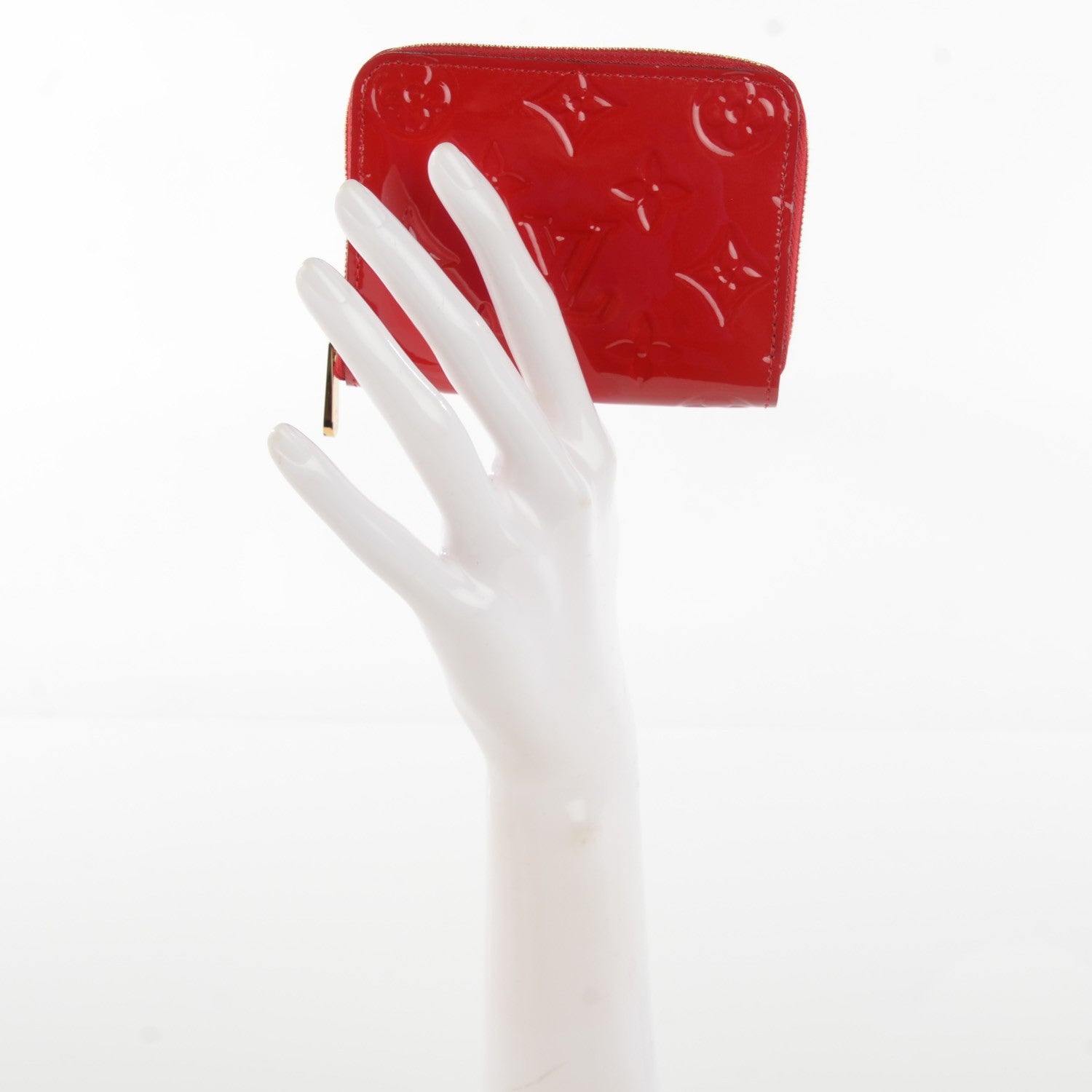Louis Vuitton Vernis Zippy Coin Purse Cherry 2 of 8
