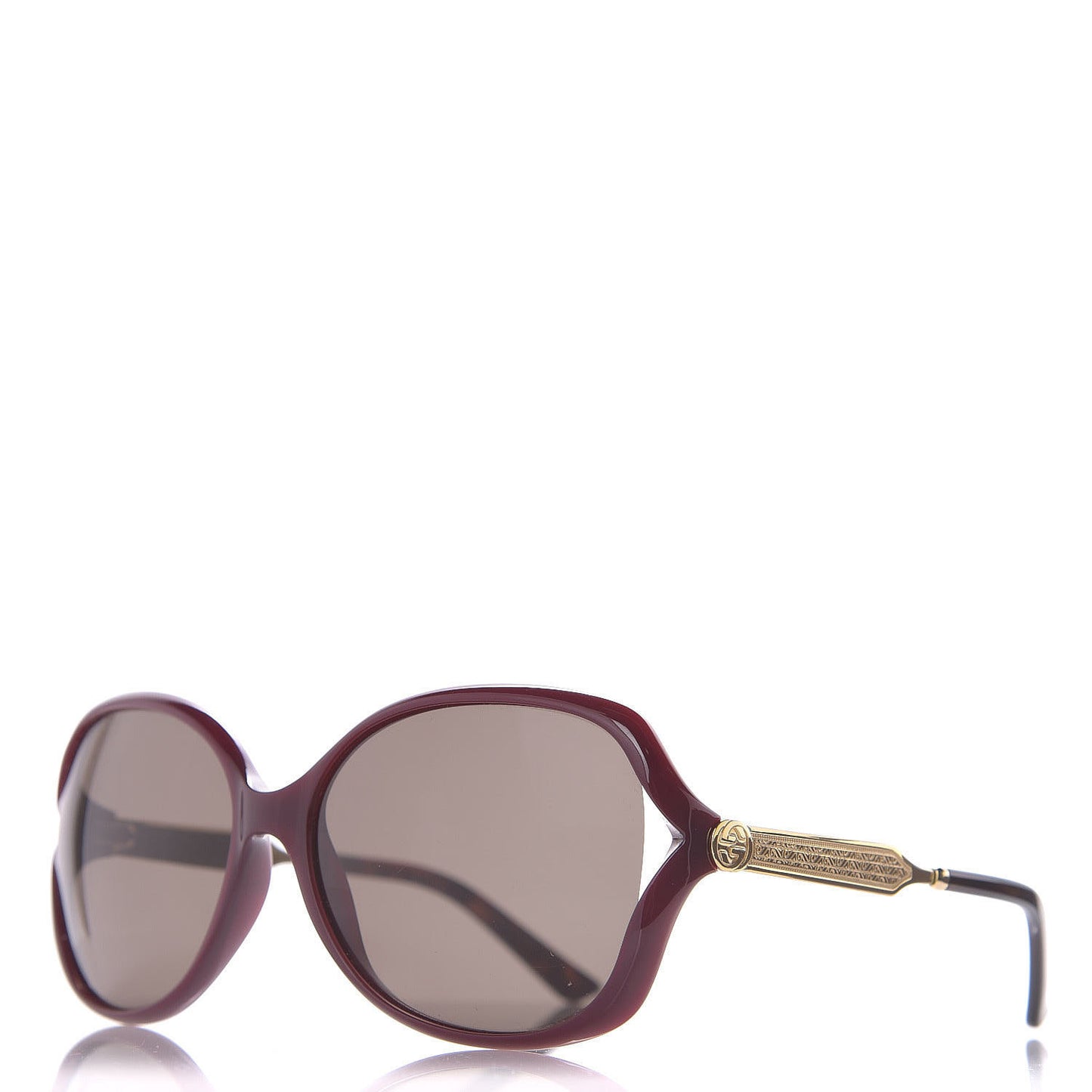 Acetate Oversized Butterfly Sunglasses GG 0076S Purple