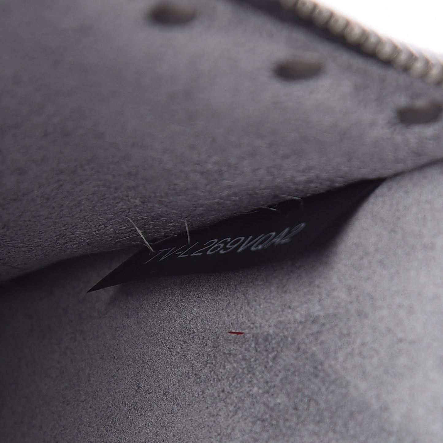 Grained Calfskin Turquoise Large Rockstud Rolling Zip Pouch Light Stone