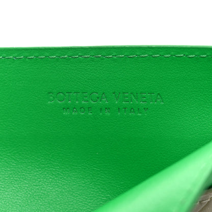 Bottega Veneta Nappa Intrecciato Card Holder Taupe Avocado 6 of 8
