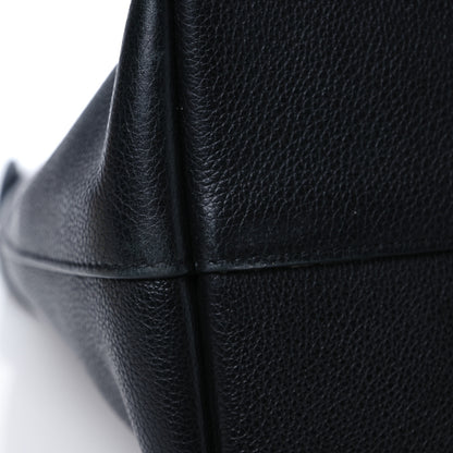 Louis Vuitton Calfskin Lockme Hobo Black 12 of 13