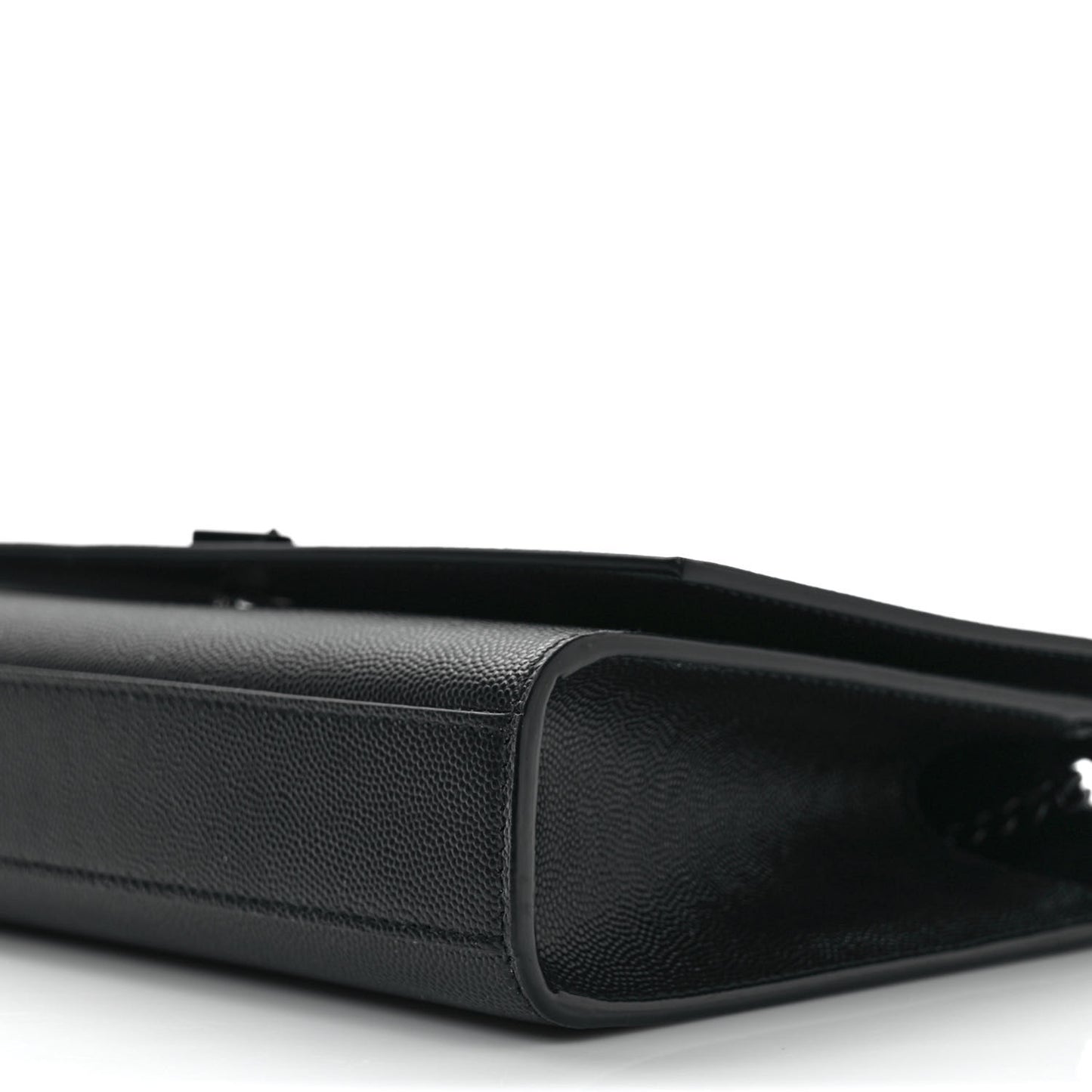 Grain De Poudre Medium Classic Monogram Kate Satchel Black