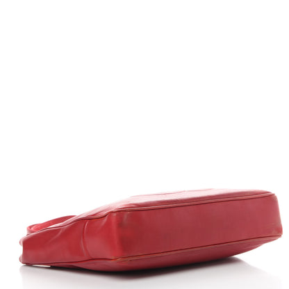 Chanel Lambskin CC Shoulder Bag Red 4 of 20