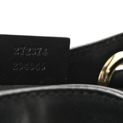 Gucci Monogram Drawstring Shoulder Bag Green 7 of 10