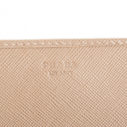 Prada Saffiano Metal Oro Chain Wallet Cammeo 6 of 8