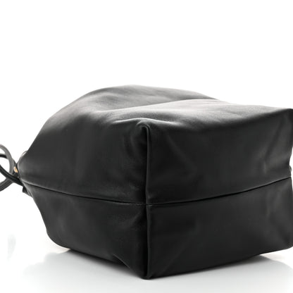Valentino Garavani Nappa Vlogo Pouf Pouch Black 8 of 9