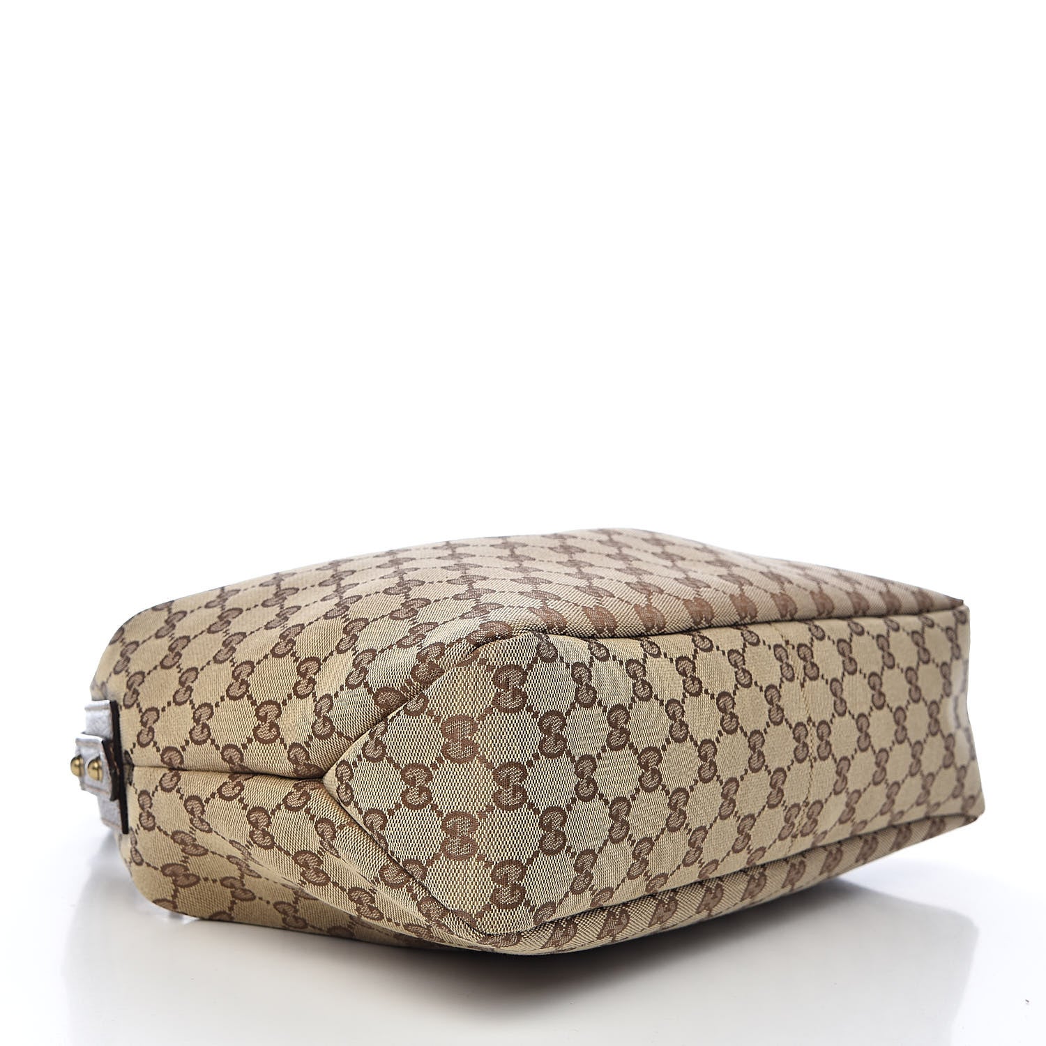 Gucci Monogram Medium Horsebit Chain Hobo Dark Brown 4 of 12