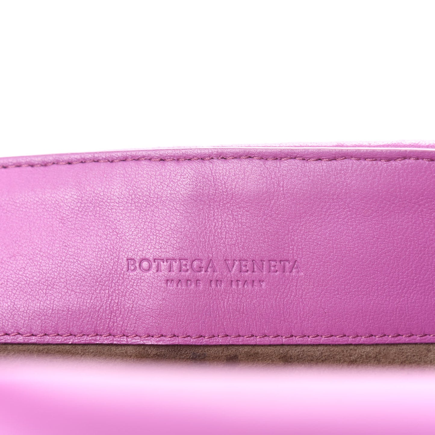 Nappa Intrecciato Dahlia Clutch Crossbody Peony