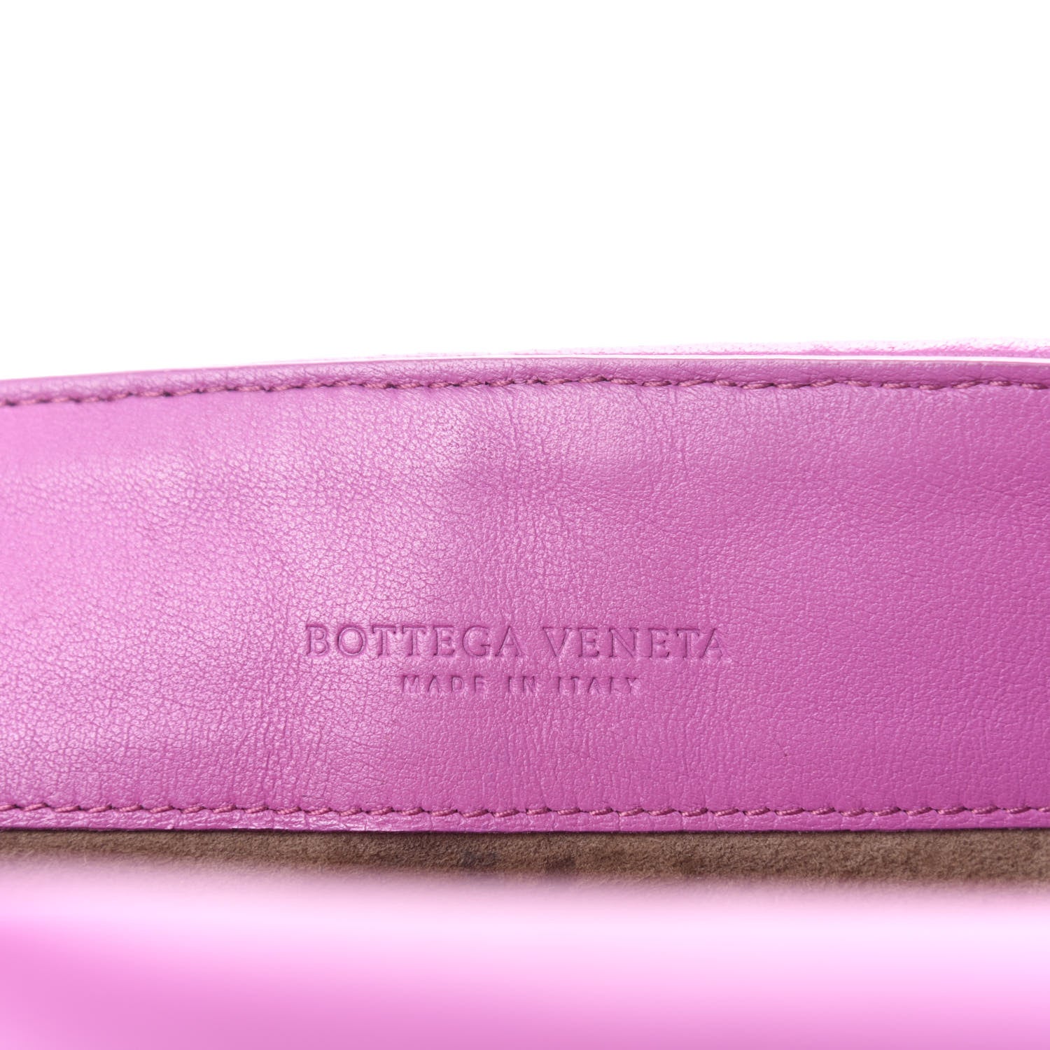 Bottega Veneta Nappa Intrecciato Dahlia Clutch Crossbody Peony 14 of 17