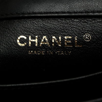 Chanel Lambskin Chevron Quilted Extra Mini Rectangular Flap Black 6 of 10