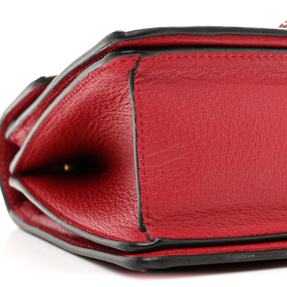 Gucci GG Supreme Monogram Small Queen Margaret Top Handle Bag Red 9 of 10