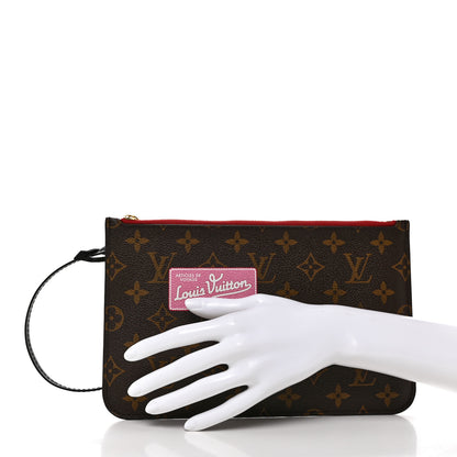Louis Vuitton Monogram World Tour Neverfull MM GM Pochette 2 of 7